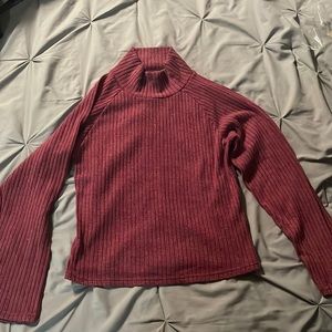 Burgundy sweater